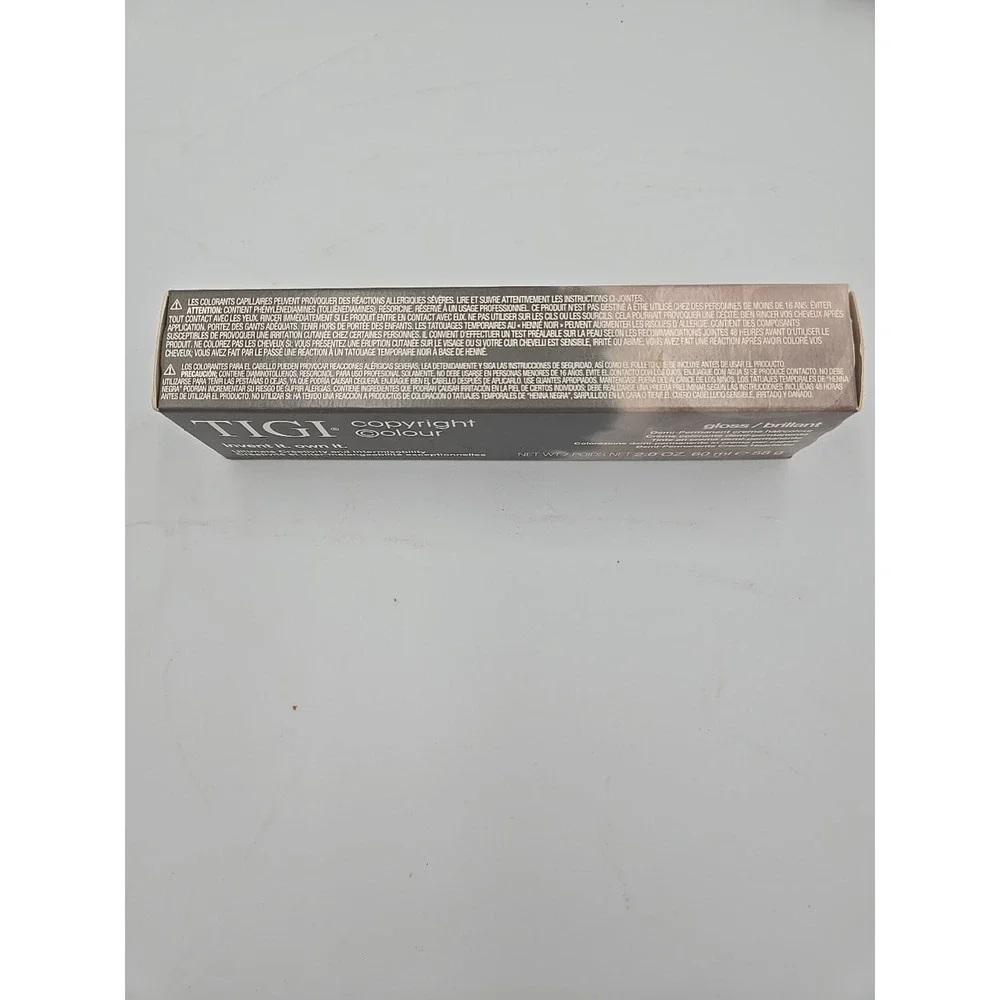 TIGI Copyright Colour 2 Oz Lot Of Five (Three 9/12 and two 9/12) Gloss/Brilliant